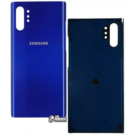 Задня панель корпусу для Samsung N975F Galaxy Note 10 Plus, синій колір (138649)