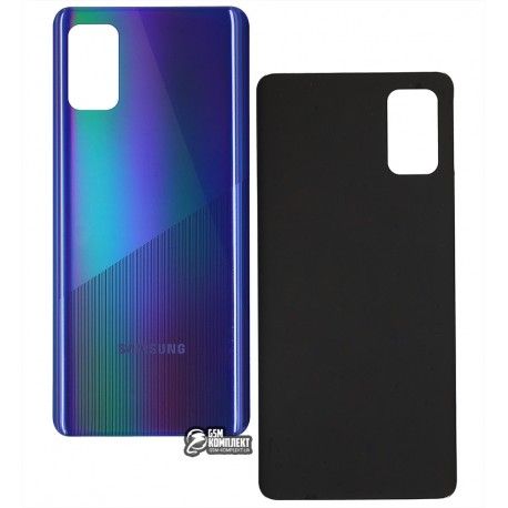 Задня панель корпусу для Samsung A415 Galaxy A41, синій, Prism Crush Blue (143278)