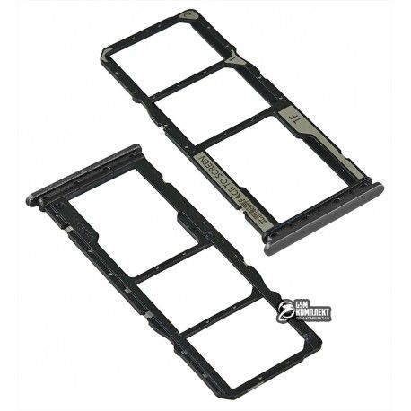 Тримач SIM-карти Xiaomi Redmi 9, сірий, M2004J19G, M2004J19C (144553)