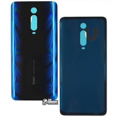 Задня кришка батареї Xiaomi Redmi K20, Redmi K20 Pro, Mi 9T, синій колір, Лого Redmi (136849)