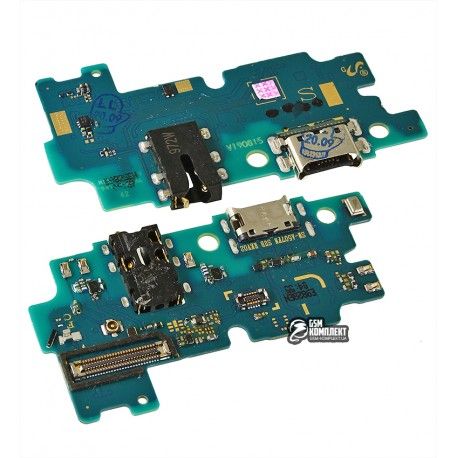 Шлейф для Samsung A507F / DS Galaxy A50s, конектора зарядки, плата зарядки, Original (PRC) (139989)
