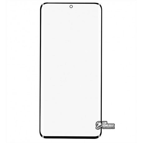 Скло дисплея Samsung N985F Galaxy Note 20 Ultra, чорне (145298)