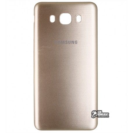 Задня кришка батареї для Samsung J710F Galaxy J7 (2016), J710FN Galaxy J7 (2016), J710H Galaxy J7 (2016), J710M Galaxy J7 (2016), золотистий колір (106474)