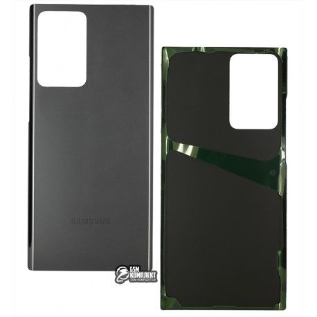 Задня панель корпусу для Samsung N985F Galaxy Note 20 Ultra, чорний (143430)