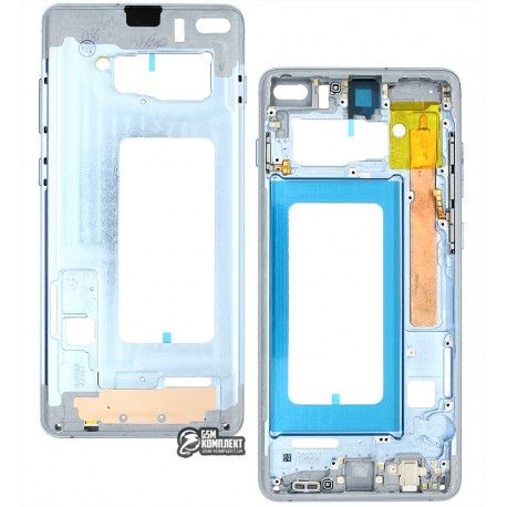 Рамка кріплення дисплея для Samsung G975 Galaxy S10 Plus, синій (143423)