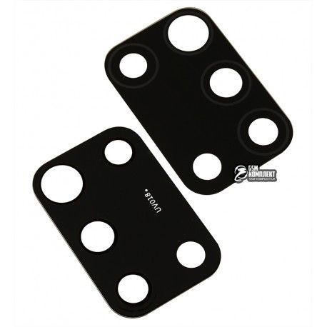 Скло камери для Samsung A315 Galaxy A31, чорне (146322)