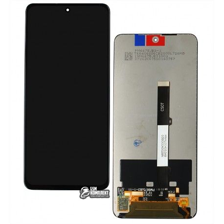 Дисплей Xiaomi Poco X3, Poco X3 NFC, Poco X3 Pro, Mi 10T Lite, чорний, з тачскріном, High quality, MZB07Z0IN, MZB07Z1IN, MZB07Z2IN, MZB07Z3IN, MZB07Z4IN, MZB9965IN, M2007J20CI (145142)