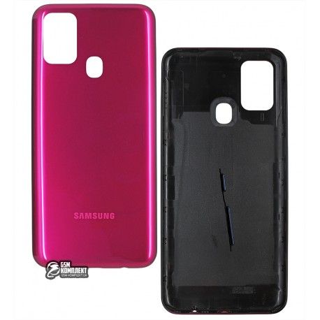 Задня панель корпусу для Samsung M315 Galaxy M31, M315F / DS Galaxy M31, червона (145647)