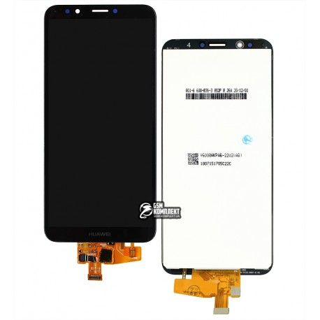 Дисплей для Huawei Nova 2 Lite, Y7 Prime (2018), Y7 Pro (2018), Honor 7C Pro 5,99 , чорний, з тачскріном, High quality (134869)