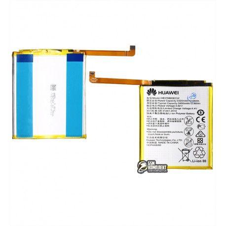 Акумулятор HB376883ECW для Huawei P9 Plus, Li-ion, 3400 мАг (137321)