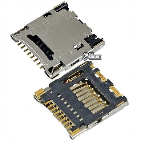 Конектор картки пам яті для Samsung C5212/C3212/B3410/i8000/S8000 оригінал (005463)