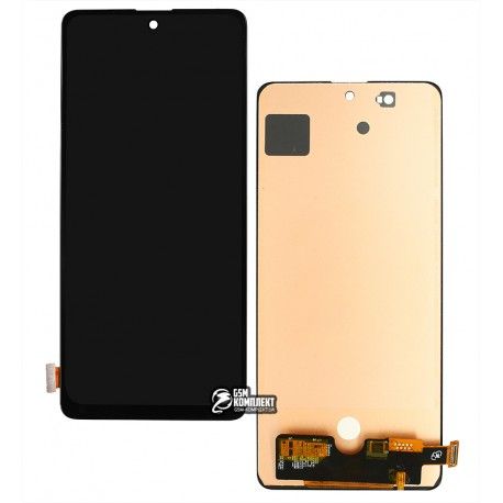 Дисплей Samsung A715 Galaxy A71, A715F / DS Galaxy A71, чорний, з тачскріном, (TFT), China quality (145919)