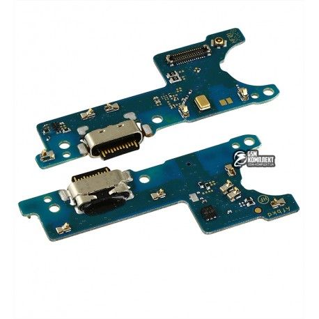 Шлейф для телефону Samsung M115 Galaxy M11, конектора зарядки, (плата зарядки), Original (PRC) (146089)