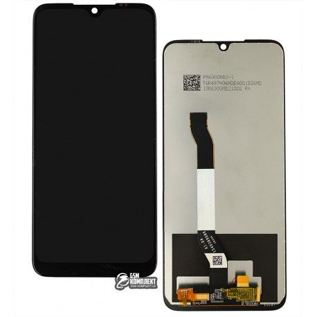 Дисплей Xiaomi Redmi Note 8T, чорний, з тачскріном, (без логотипу), оригінал (PRC), self-welded, M1908C3XG (145435)