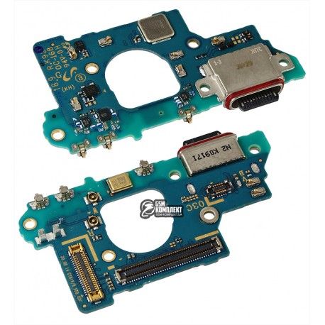 Шлейф Samsung G780 Galaxy S20 FE, Samsung G781 Galaxy S20 FE 5G, коннектора зарядки, з мікрофоном, Original (PRC), (плата зарядки) (146086)