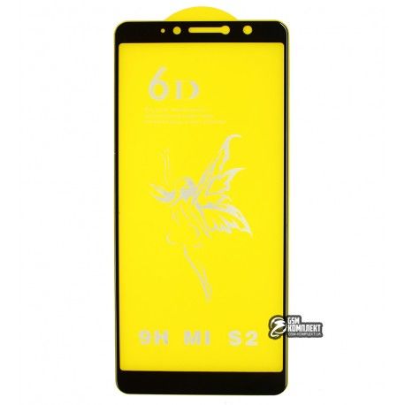 Захисне скло для Xiaomi Redmi S2, Y2, 5DH, чорне (143794)