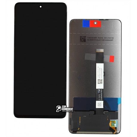 Дисплей для Xiaomi Poco X3, Poco X3 NFC, Poco X3 Pro, Mi 10T Lite, чорний, з тачскріном, оригінал (PRC), MZB07Z0IN, MZB07Z1IN, MZB07Z2IN, MZB07Z3IN, MZB07Z4IN, MZB9965IN, M2007J20CI (145618)