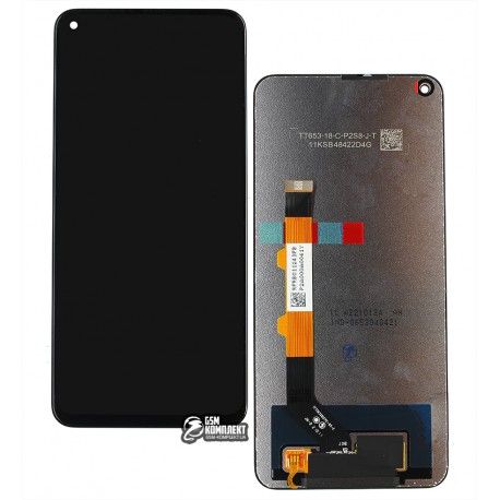 Дисплей для Xiaomi Redmi Note 9 5G, Redmi Note 9T, чорний, з сенсорним екраном, оригінал (PRC) (147860)