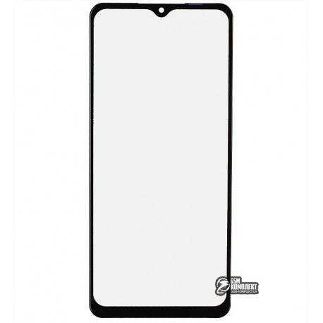 Скло дисплея для Samsung A125F Galaxy A12, A326 Galaxy A32 5G, A022F Galaxy A02, M022 Galaxy M02, M127 Galaxy M12, з OCA-плівкою, чорний (146884)