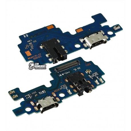 Шлейф для Samsung A217 Galaxy A21s, конектора зарядки, China quality, (плата зарядки) (146942)