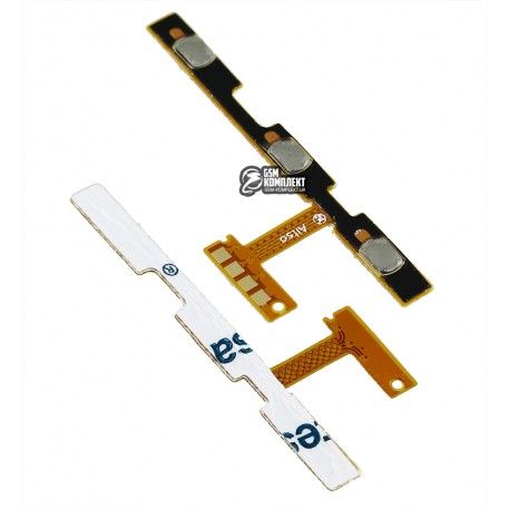 Шлейф для Samsung A025F / DS Galaxy A02s, A035F Galaxy A03, кнопок звуку, оригінал (PRC) (147110)
