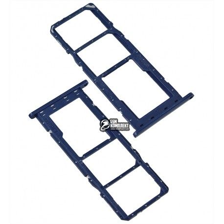 Тримач SIM-карти для Samsung A025F/DS Galaxy A02s, A042 Galaxy A04e, синій (149100)
