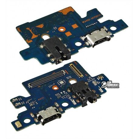 Шлейф для Samsung A405F / DS Galaxy A40, коннектора зарядки, з мікрофоном, China quality, (плата зарядки) (146948)