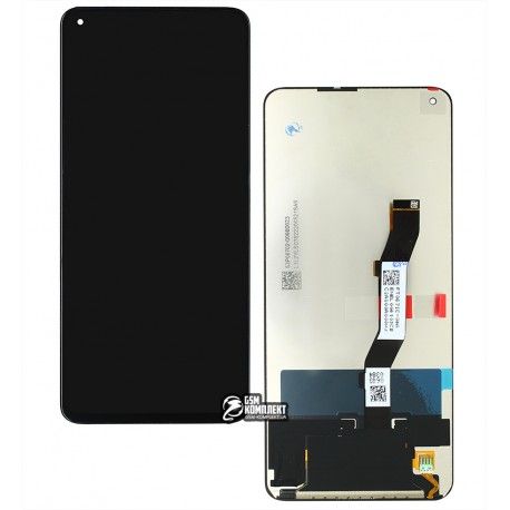 Дисплей Xiaomi Mi 10T, Mi 10T Pro, Redmi K30s, чорний, з тачскріном, Original (PRC), M2007J3SG, M2007J3SY, M2007J3SP, M2007J3SI, M2007J17C, M2007J3SC (145928)