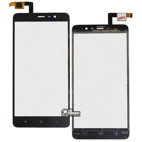 Тачскрін Xiaomi Redmi Note 3, Redmi Note 3 Pro, чорний (100476)