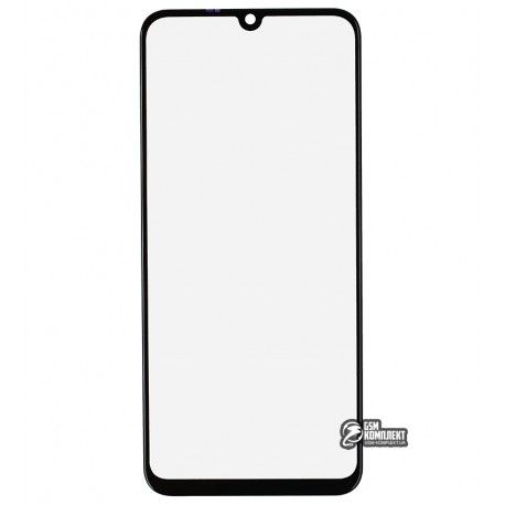 Скло дисплея для Huawei P Smart S, Y8P, з OCA-плівкою, чорне (150251)