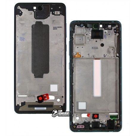 Рамка кріплення дисплея для Samsung A525 Galaxy A52 (2021), блакитна (150253)