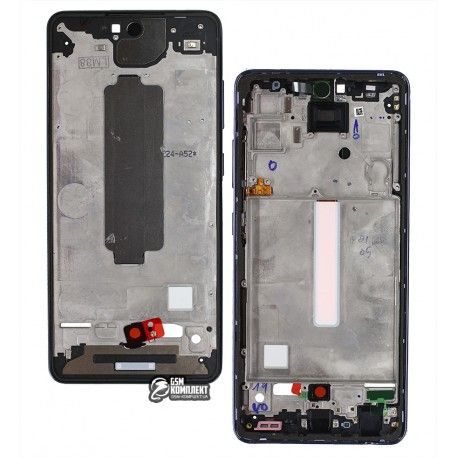 Рамка кріплення дисплея для Samsung A525 Galaxy A52 (2 021), фіолетова (150254)