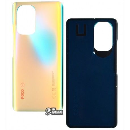 Задня панель корпуса для Xiaomi Poco F3, бронзова (150740)