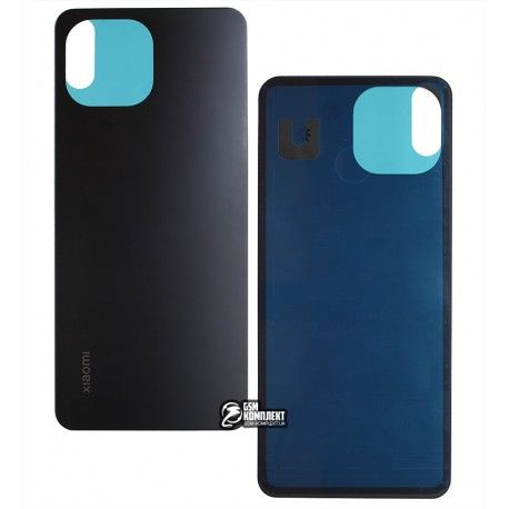 Задня панель корпусу для Xiaomi 11 Lite, 11 Lite 5G, 11 Lite 5G NE, чорний, High quality, M2101K9AG, Boba Black (150970)