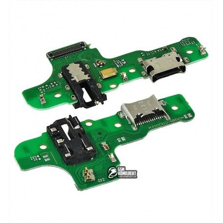 Шлейф для Samsung A207F / DS Galaxy A20s, конектора зарядки, China quality, (плата зарядки), M14 (147029)