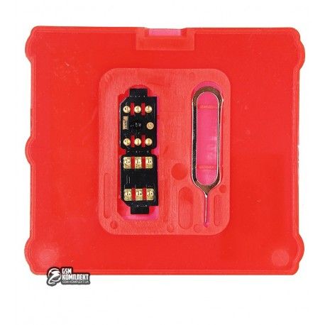 R-Sim 16+ Картка для iPhone 7 -13 Series, iPhone 13 mini, iPhone 13, iPhone 13 Pro, iPhone 12, iPhone 12 Pro, iPhone 12 Pro Max, iPhone 11, iPhone 11 Pro, iPhone 11 Pro Max, iPhone XR, iPhone XS, iPhone XS Max, iPhone X, 8 / 8 Plus / 7 / 7 Plus (iOS 15.0) (152299)