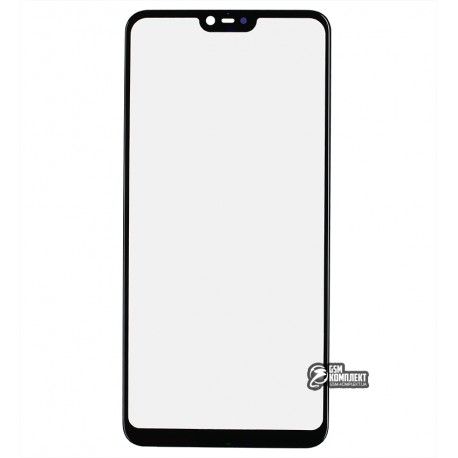 Скло дисплея для Xiaomi Mi 8 Lite, з OCA-плівкою, чорне (152718)