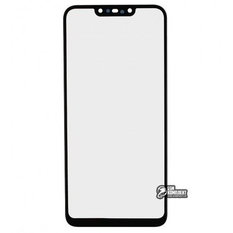 Скло дисплея для Huawei Nova 3i, P Smart Plus (2018), Mate 20 lite, з OCA-плівкою, чорне (153350)