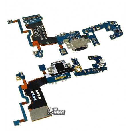 Шлейф для Samsung G965F Galaxy S9 Plus, конектора заряджання, China quality (147066)