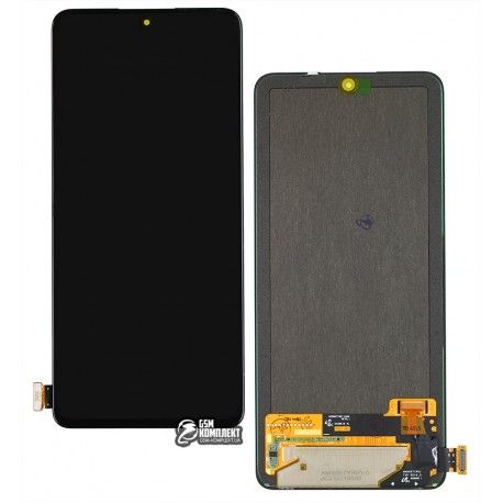 Дисплей для Xiaomi Redmi Note 10 Pro, чорний, з сенсорним екраном, оригінал (переклеєне скло), M2101K6G (149488)