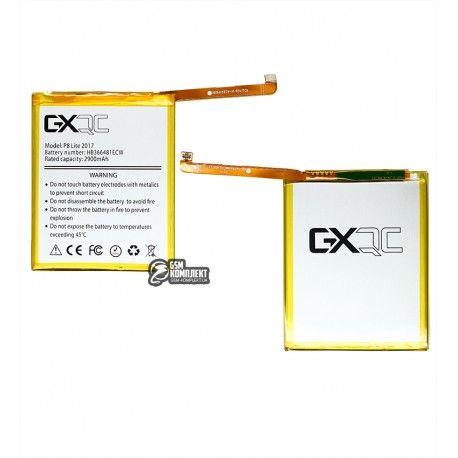 Акумулятор GX HB366481ECW для Huawei P10 Lite, P8 Lite (2017), P Smart, FIG-L31/FIG-LX1, Ascend P9, Li-Polymer, 3,7 В, 2900 мАг (154203)