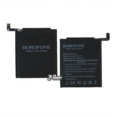 Акумулятор Borofone BN3A для Xiaomi Redmi Go, Li-Polymer, 3,85V, 2910 мАг (154341)