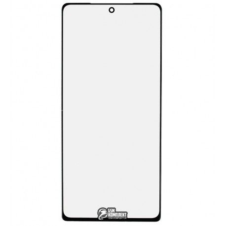 Скло дисплея Samsung N981F Galaxy Note 20, з OCA-плівкою, чорне (154261)