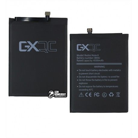Акумулятор GX BM4J для Xiaomi Redmi Note 8 Pro, Li-Polymer, 3,85 B, 4400 мАг (154235)