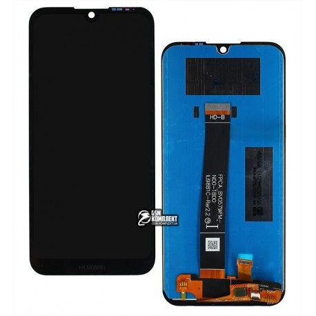 Дисплей для Huawei Honor 8S, Y5 (2019), чорний, логотип Huawei, без рамки, High quality, AMN-LX1/LX2/LX3/LX9/ KSE-LX9/KSA-LX9 (152350)