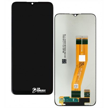 Дисплей для Samsung A035 Galaxy A03, чорний, без рамки, оригінал (PRC) (154392)