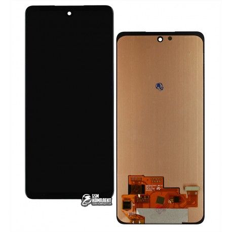 Дисплей для Samsung A525 Galaxy A52, A526 Galaxy A52 5G, чорний, без рамки, High quality, (OLED) (154491)