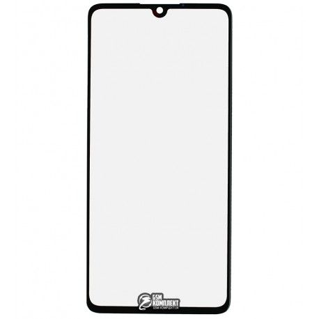 Скло дисплея для Huawei P30, з OCA-плівкою, чорне (148391)