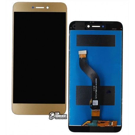 Дисплей для Huawei GR3 (2017), Honor 8 Lite, Nova Lite (2016), P8 Lite (2017), P9 Lite (2017), золотистий, клас B, без логотипу, без рамки, High Co... (154737)