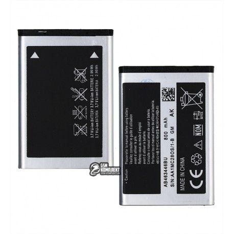 Акумулятор AB463446BU для Samsung B110, B130, B220, B300, B320, B520, C120, C130, C160, C240, C250, C260, C270, C3010, C450, C520, C5212, D520, E1070 (155968)